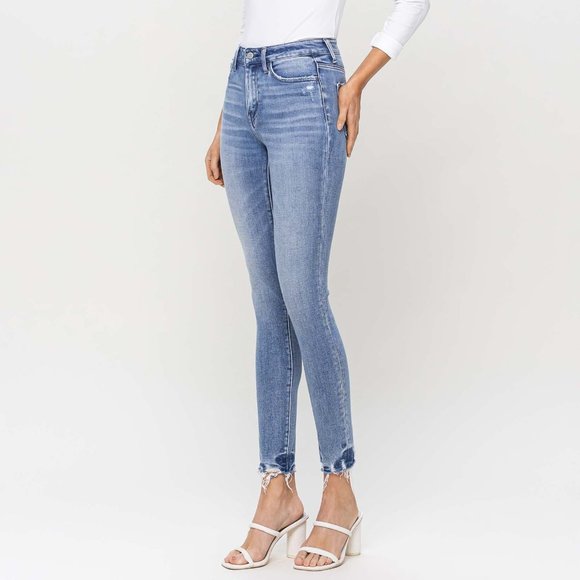 *NEW* Flying Monkey High-Rise Ankle Skinny Jeans - Picture 4 of 11